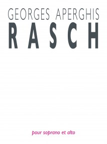 Rasch, voix  soprano et viola